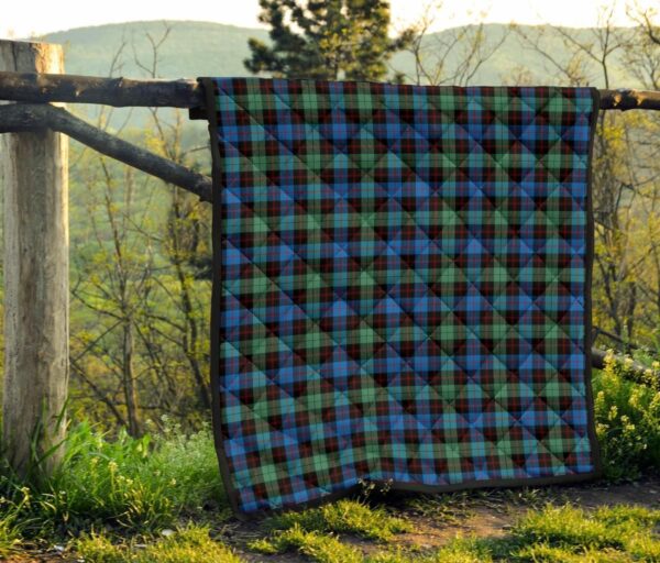 Tartanclans Premium Quilt, Guthrie Ancient Tartan Quilt - Image 4