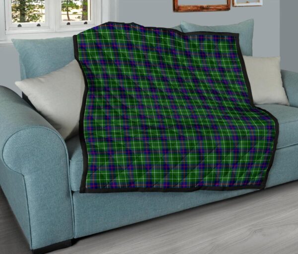 Tartanclans Premium Quilt, Duncan Modern Tartan Quilt - Image 9