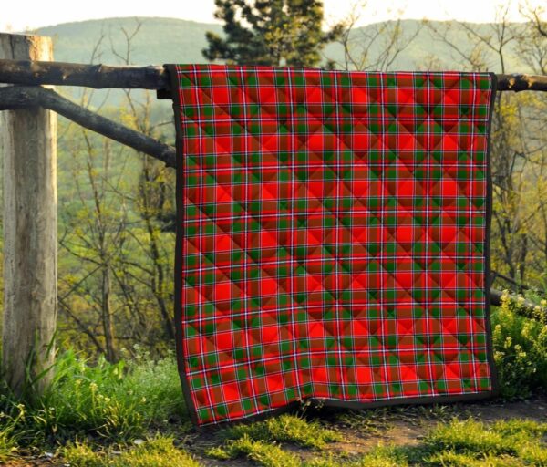 Tartanclans Premium Quilt, Spens Modern Tartan Quilt - Image 4