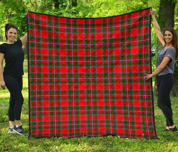 Tartanclans Premium Quilt, Spens Modern Tartan Quilt