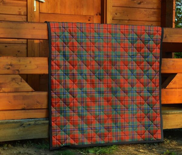 Tartanclans Premium Quilt, MacLean of Duart Ancient Tartan Quilt - Image 5