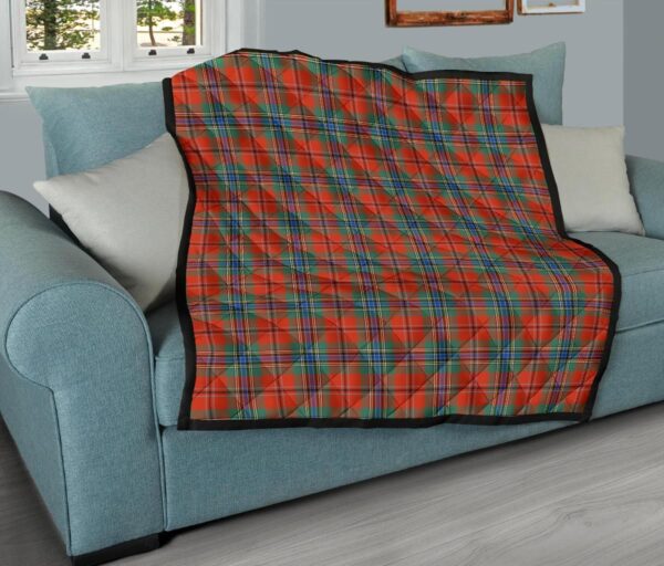 Tartanclans Premium Quilt, MacLean of Duart Ancient Tartan Quilt - Image 9