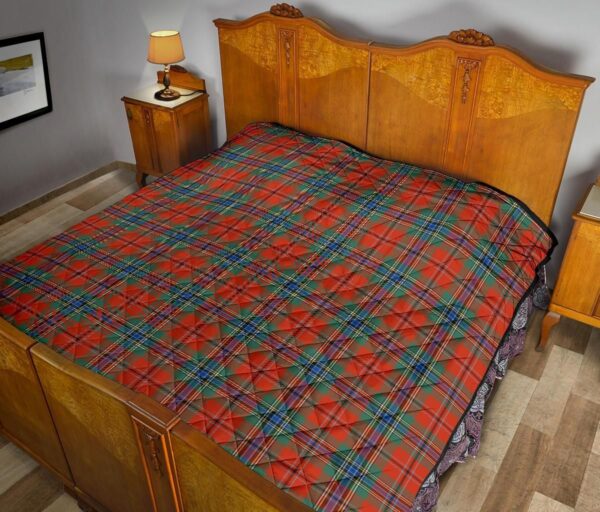 Tartanclans Premium Quilt, MacLean of Duart Ancient Tartan Quilt - Image 10