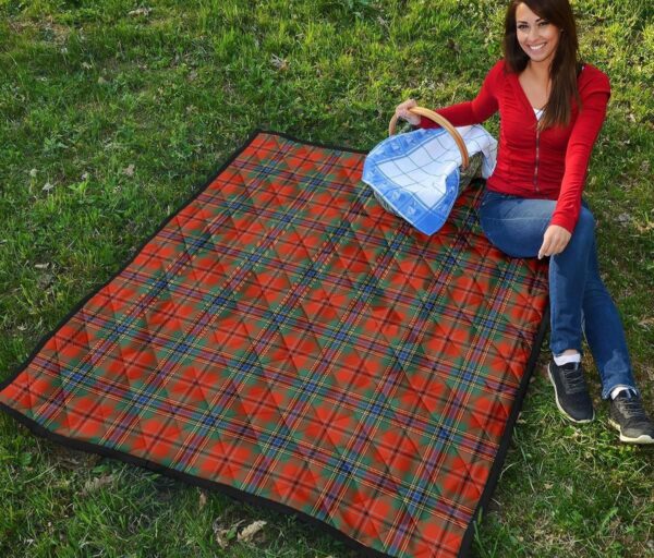 Tartanclans Premium Quilt, MacLean of Duart Ancient Tartan Quilt - Image 2