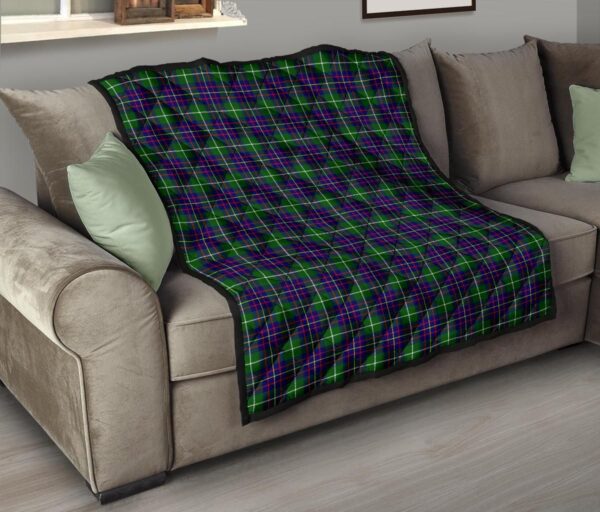 Tartanclans Premium Quilt, Inglis Modern Tartan Quilt - Image 6