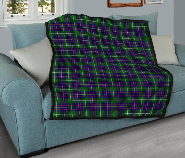 Tartanclans Premium Quilt, Inglis Modern Tartan Quilt - Image 9