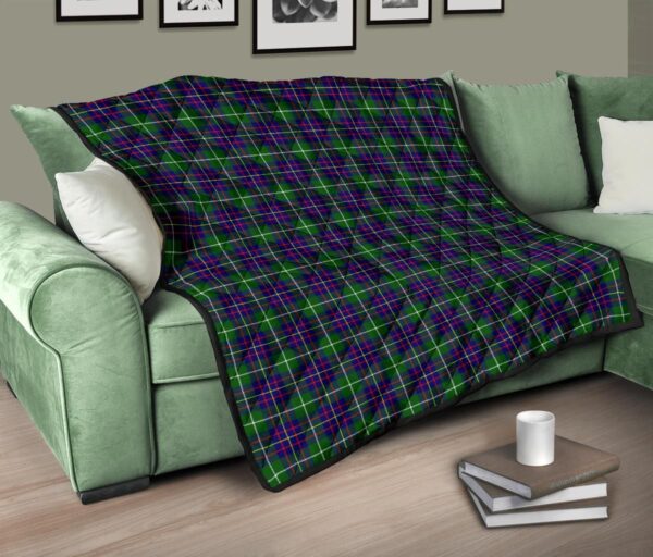 Tartanclans Premium Quilt, Inglis Modern Tartan Quilt - Image 8