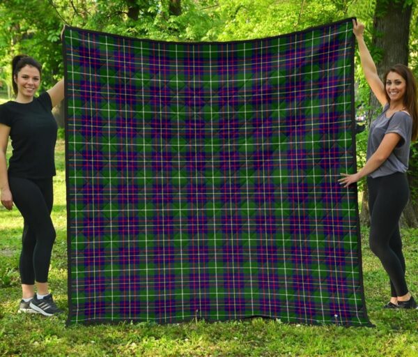 Tartanclans Premium Quilt, Inglis Modern Tartan Quilt