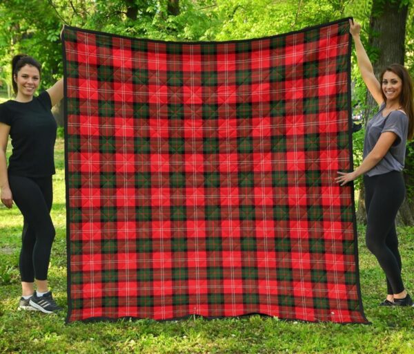 Tartanclans Premium Quilt, Nesbitt Modern Tartan Quilt