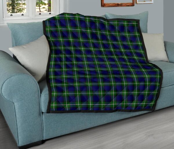 Tartanclans Premium Quilt, Forbes Modern Tartan Quilt - Image 9