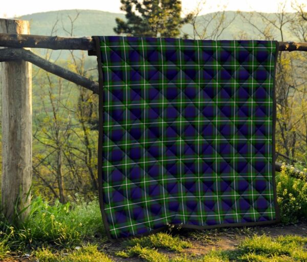 Tartanclans Premium Quilt, Forbes Modern Tartan Quilt - Image 4