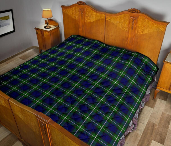 Tartanclans Premium Quilt, Forbes Modern Tartan Quilt - Image 10