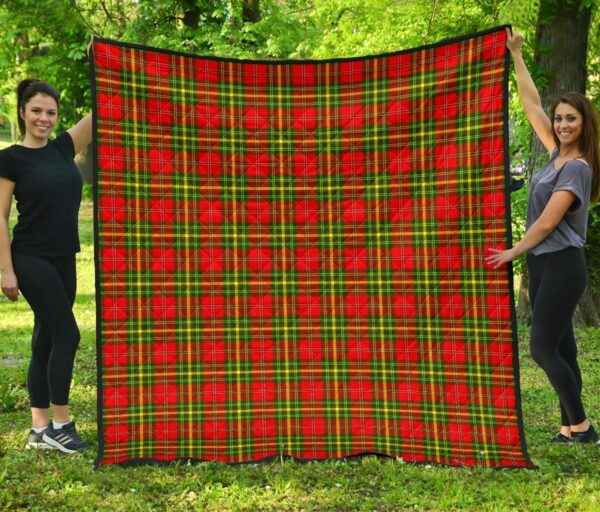 Tartanclans Premium Quilt, Leask Tartan Quilt