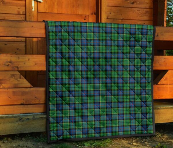 Tartanclans Premium Quilt, Forsyth Ancient Tartan Quilt - Image 5