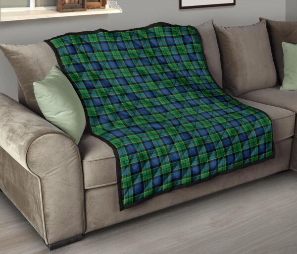 Tartanclans Premium Quilt, Forsyth Ancient Tartan Quilt - Image 6