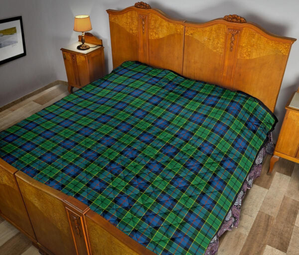 Tartanclans Premium Quilt, Forsyth Ancient Tartan Quilt - Image 10