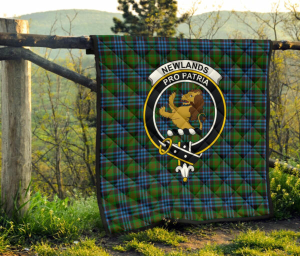 Tartanclans Premium Quilt, Newlands of Lauriston Tartan Quilt - Image 4