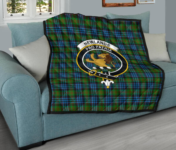 Tartanclans Premium Quilt, Newlands of Lauriston Tartan Quilt - Image 9