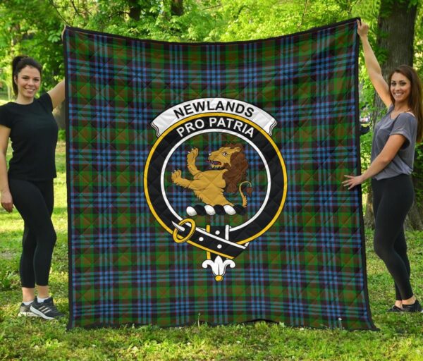 Tartanclans Premium Quilt, Newlands of Lauriston Tartan Quilt