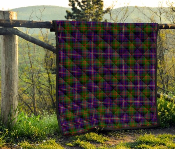 Tartanclans Premium Quilt, Cameron of Erracht Modern Tartan Quilt - Image 4