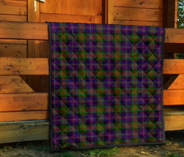 Tartanclans Premium Quilt, Cameron of Erracht Modern Tartan Quilt - Image 5