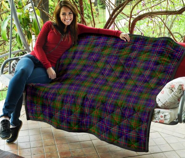 Tartanclans Premium Quilt, Cameron of Erracht Modern Tartan Quilt - Image 3