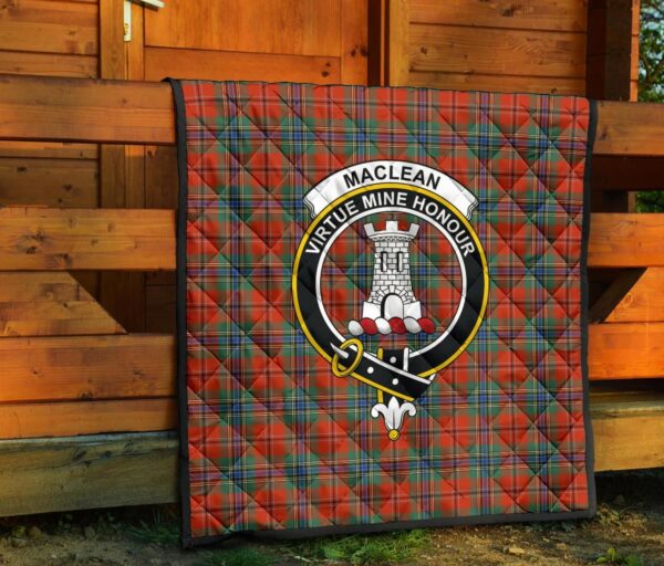 Tartanclans Premium Quilt, MacLean of Duart Ancient Tartan Quilt - Image 5