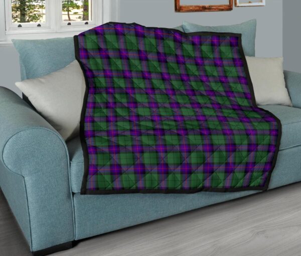 Tartanclans Premium Quilt, Armstrong Modern Tartan Quilt - Image 9