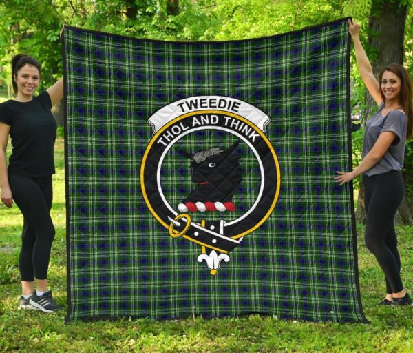 Tartanclans Premium Quilt, Tweedside District Tartan Quilt