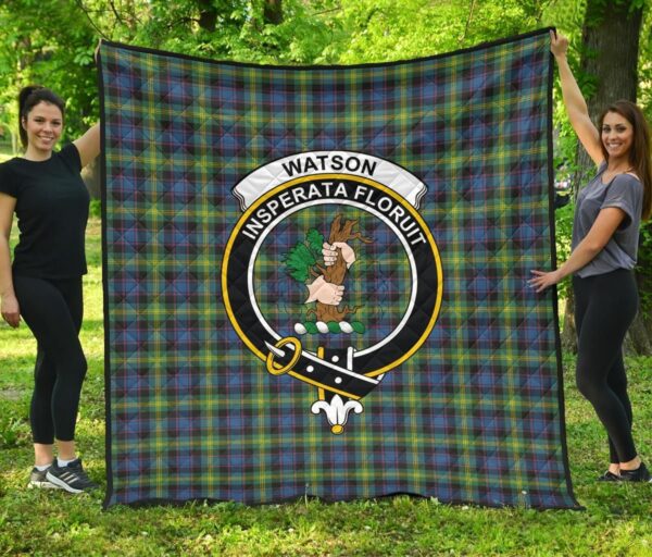 Tartanclans Premium Quilt, Watson Ancient Tartan Quilt