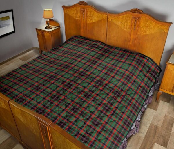 Tartanclans Premium Quilt, Cumming Hunting Ancient Tartan Quilt - Image 10