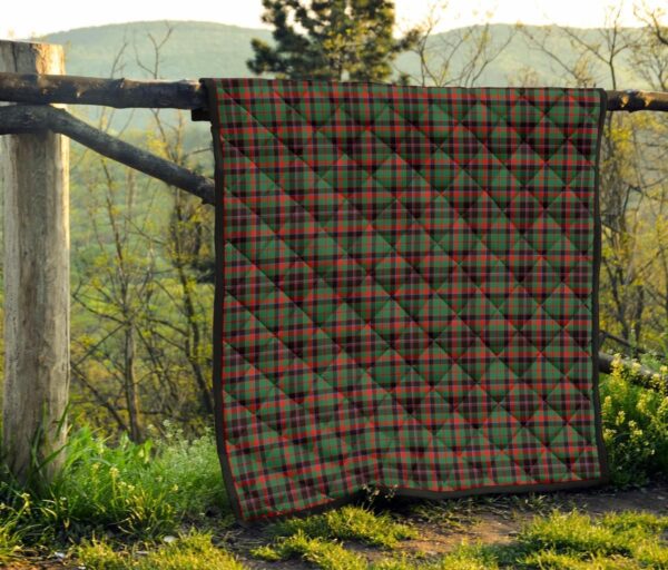 Tartanclans Premium Quilt, Cumming Hunting Ancient Tartan Quilt - Image 4