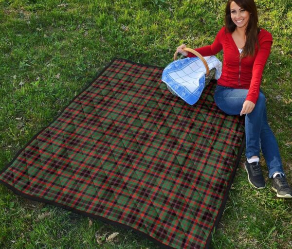 Tartanclans Premium Quilt, Cumming Hunting Ancient Tartan Quilt - Image 2