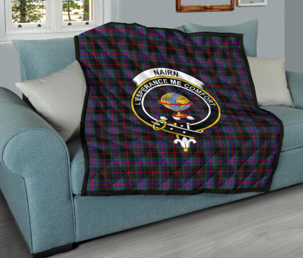 Tartanclans Premium Quilt, Nairn Tartan Quilt - Image 9