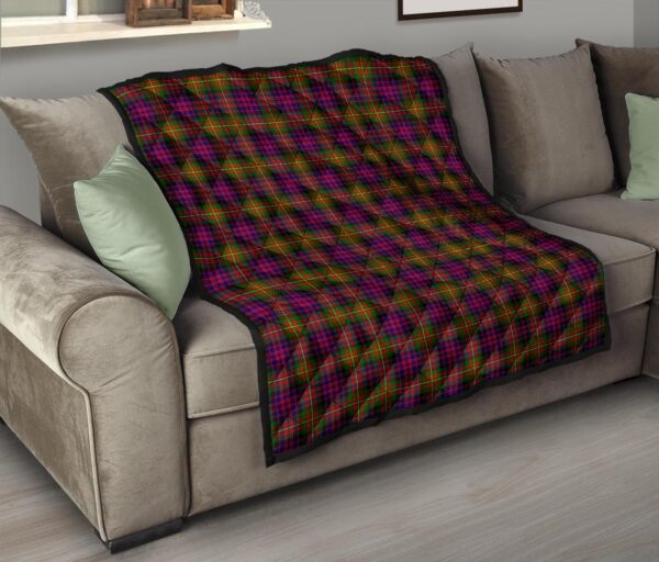 Tartanclans Premium Quilt, Carnegie Modern Tartan Quilt - Image 6