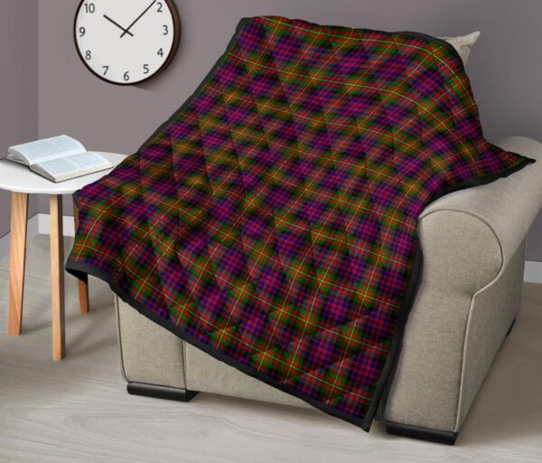 Tartanclans Premium Quilt, Carnegie Modern Tartan Quilt - Image 7