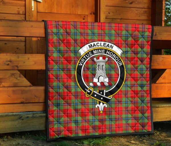 Tartanclans Premium Quilt, MacLean of Duart Modern Tartan Quilt - Image 2