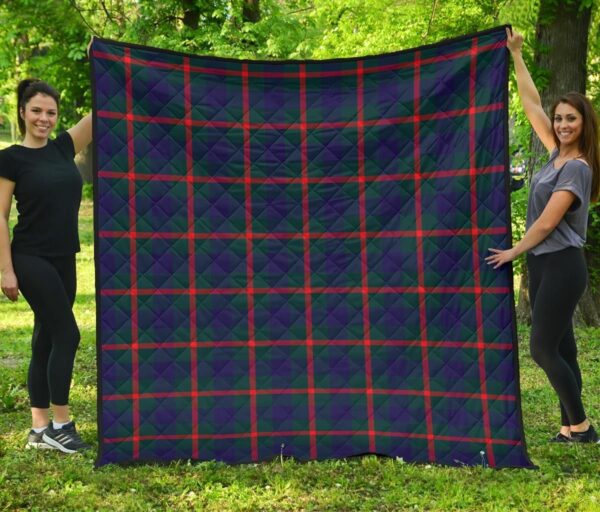 Tartanclans Premium Quilt, Agnew Modern Tartan Quilt