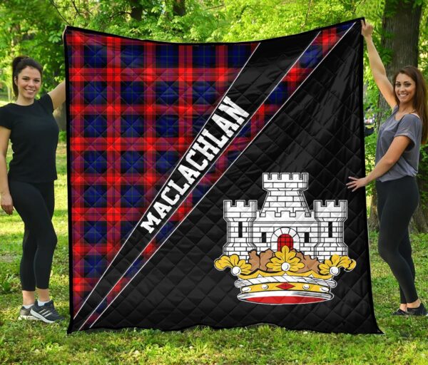 Tartanclans MacLachlan Premium Quilt, MacLachlan Clan Cross Style, aC