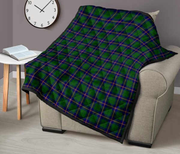 Tartanclans Premium Quilt, Carmichael Modern Tartan Quilt - Image 7