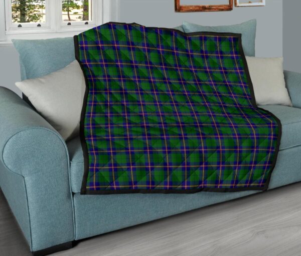 Tartanclans Premium Quilt, Carmichael Modern Tartan Quilt - Image 9