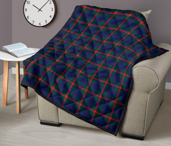 Tartanclans Premium Quilt, Agnew Modern Tartan Quilt - Image 7