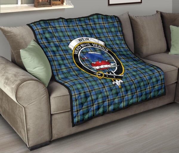 Tartanclans Premium Quilt, Weir Ancient Tartan Quilt - Image 6