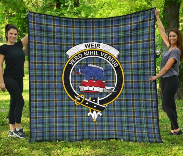 Tartanclans Premium Quilt, Weir Ancient Tartan Quilt