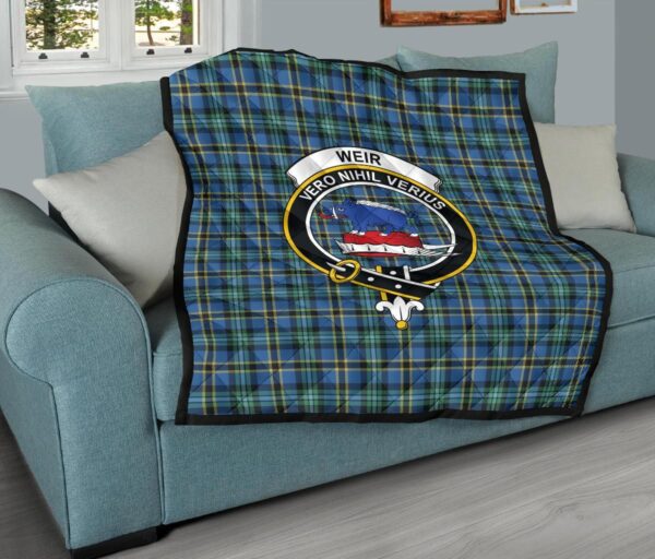 Tartanclans Premium Quilt, Weir Ancient Tartan Quilt - Image 9