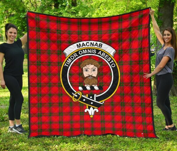 Tartanclans Premium Quilt, MacNab Modern Tartan Quilt