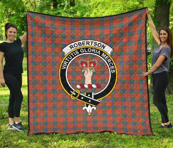 Tartanclans Premium Quilt, Rose Hunting Ancient Tartan Quilt