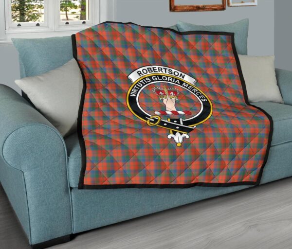 Tartanclans Premium Quilt, Robertson Ancient Tartan Quilt - Image 9