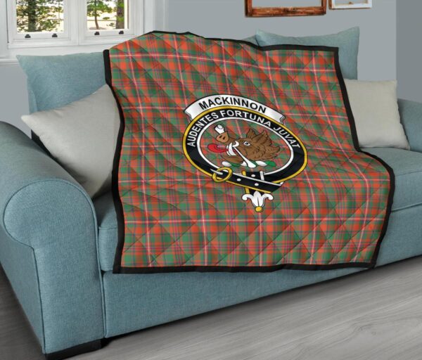 Tartanclans Premium Quilt, MacKinnon Ancient Tartan Quilt - Image 9