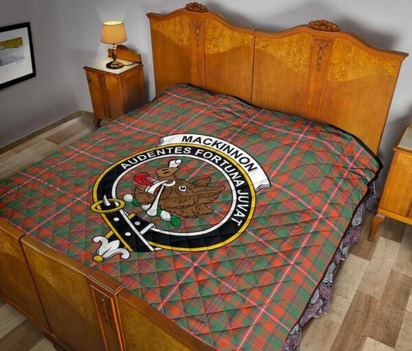 Tartanclans Premium Quilt, MacKinnon Ancient Tartan Quilt - Image 10